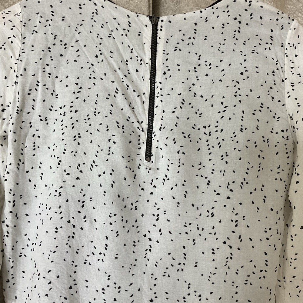 Zara Monochrome Speckled Dress - Picture 7 of 11
